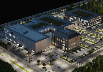 Complexe d'éclairage de bâtiments