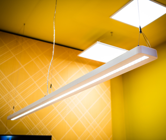 IndiviLED Linear in the office