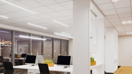 Office lighting with LEDVANCE Linear IndiviLED